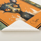 Abstraktes Tier Sherpadecke (3/4)