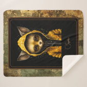 Abstraktes Tier Sherpadecke (Vorderseite (Horizontal))