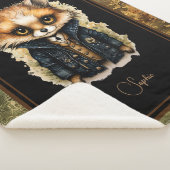 Abstraktes Tier Sherpadecke (3/4)