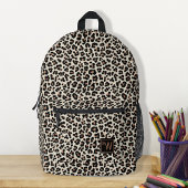 Abstraktes Tierleopardenmuster Bedruckter Rucksack