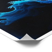 Abstraktes Tiger Concept Ink Art Collection Poster (Ecke)