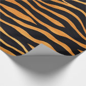Abstraktes Tiger-Druck-Verpackungs-Papier Geschenkpapier (Ecke)