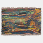 abstraktes Tigerauge Decke (Vorderseite)