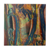 abstraktes Tigerauge Fliese (Vorderseite)