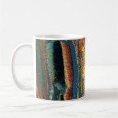 abstraktes Tigerauge Kaffeetasse (Links)