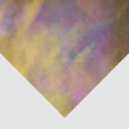 Abstraktes Tissue Paper mit wunderschönen Herbstle Seidenpapier (Detail)