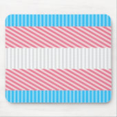 Abstraktes Transgender-Prix-Flag Mousepad (Vorne)