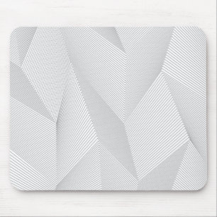 Abstraktes, trendiges, modernes, einfaches Linienm Mousepad