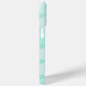 Abstraktes Triangle Aqua Hipster Muster Case-Mate iPhone Hülle (Rückseite / Rechts)