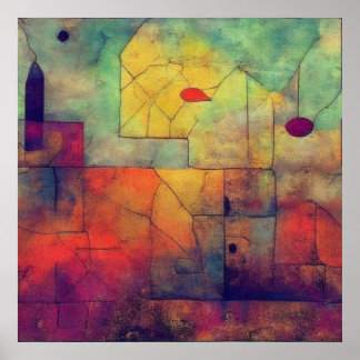 Abstraktes Trojaner Poster