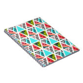 Abstraktes Tropenmuster Notizblock (Rechte Seite)