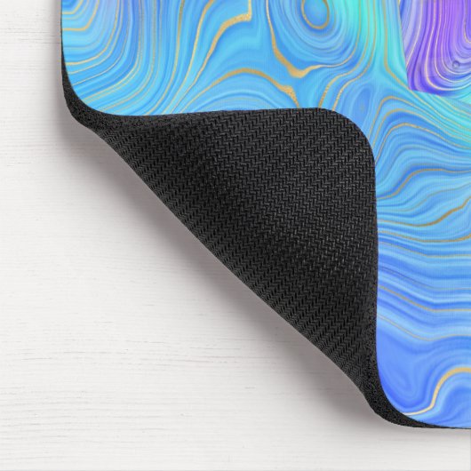 Abstraktes Tropfpinsel Mousepad (Ecke)