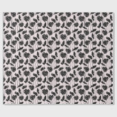 Abstraktes Tropical Monstero Palma Geschenkpapier (Flach)