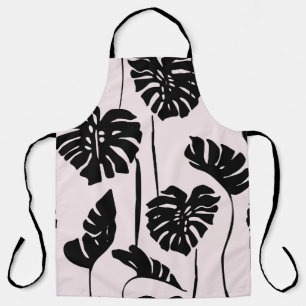 Abstraktes Tropical Monstero Palma Schürze