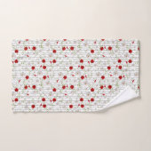 Abstraktes tropisches Gartendesign Handtuch (Handtuch)