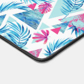 Abstraktes tropisches Leaf-Muster Schreibtischunterlage (Ecke)