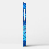 Abstraktes türkisfarbenes Meer | Case-Mate iPhone Hülle (Rückseite / Links)