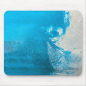 Abstraktes türkisfarbenes Muster Mousepad (Vorne)