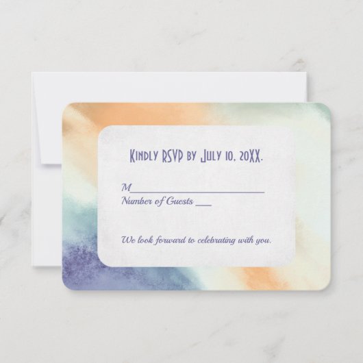 Abstraktes UAWG Einladung (Vorderseite)