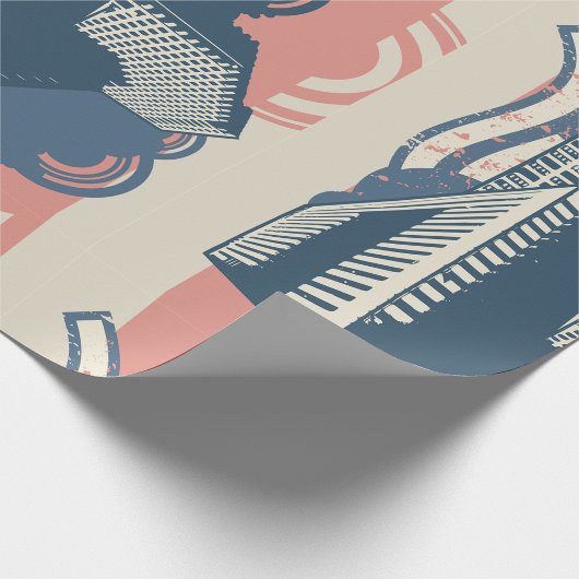 Abstraktes Umschlagpapier Geschenkpapier