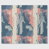 Abstraktes Umschlagpapier Geschenkpapier (Flach)