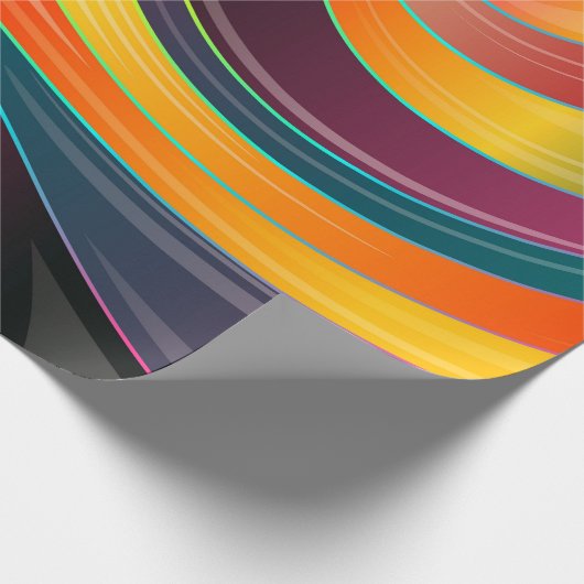 abstraktes Umwicklungspapier Geschenkpapier (Ecke)