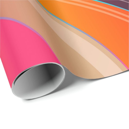 abstraktes Umwicklungspapier Geschenkpapier (Rolleneckpunkt)