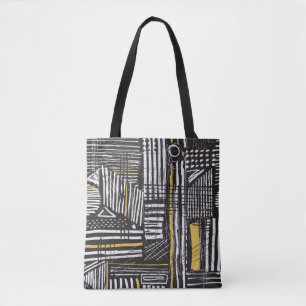 Abstraktes und kreatives, nahtloses Musterdesign m Tasche