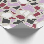 Abstraktes und modernes Design Geschenkpapier (Ecke)