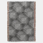 Abstraktes und stilvolles Gray-Muster Decke (Vorderseite Vertikal)