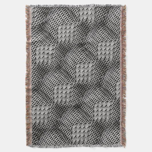 Abstraktes und stilvolles Gray-Muster Decke (Vorderseite Vertikal)