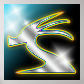 Abstraktes Unternehmen Nr. 2 Poster