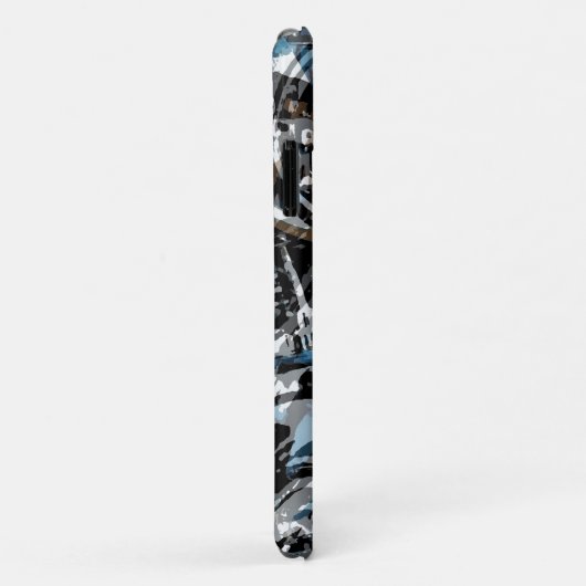 Abstraktes V-Doppel Case-Mate iPhone Hülle (Hinten/Rechts)