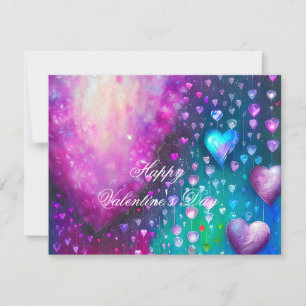 Abstraktes Valentin Feiertagskarte