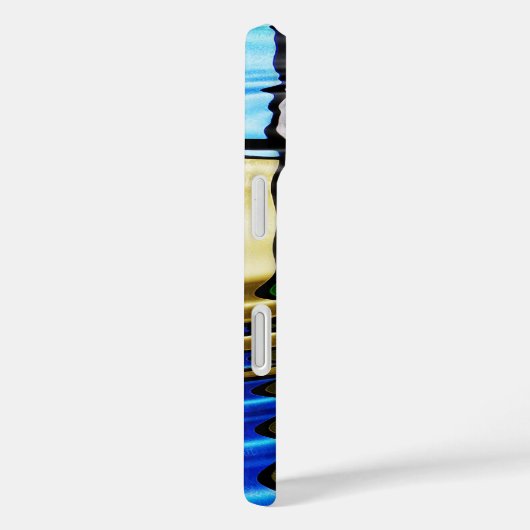 Abstraktes verkettetes Hartglas Case-Mate iPhone Hülle (Rückseite / Rechts)