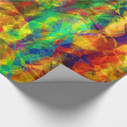 Abstraktes Verpackungs-Papier der Kunst-125 Geschenkpapier (Ecke)