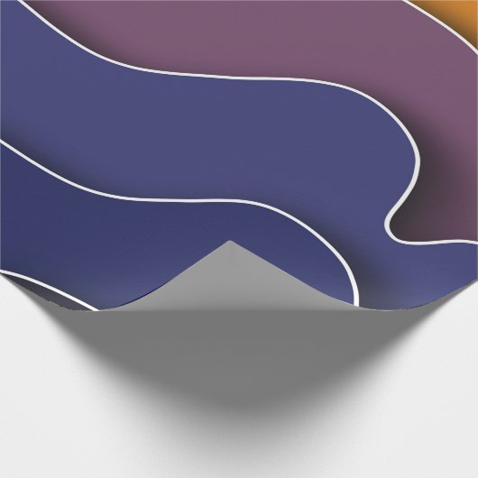 abstraktes Verpackungspapier Geschenkpapier (Ecke)