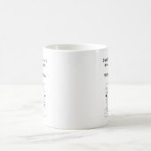 Abstraktes Verständnis wird real | Mathe Klarheit Kaffeetasse (Mittel)