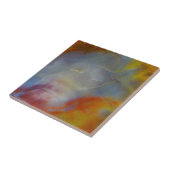 Abstraktes versteinertes Holz nah Fliese (Seite)