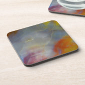 Abstraktes versteinertes Holz nah Untersetzer (Linke Seite)