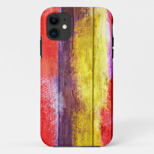 Abstraktes Vintage-Holzgemälde #6 Case-Mate iPhone Hülle