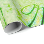 Abstraktes Vintage-Muster Geschenkpapier (Rolleneckpunkt)