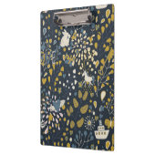 Abstraktes Vintage-Muster Klemmbrett (Links)