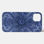 Abstraktes Vintages Aluminiummuster Case-Mate iPhone Hülle (Rückseite (Horizontal))