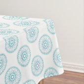 Abstraktes Vintages Medallion-Muster Tischdecke (Beispiel)