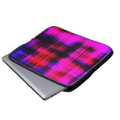 Abstraktes Vintages Muster Laptopschutzhülle (Vorne Knopf)