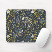 Abstraktes Vintages Muster Mousepad (Mit Mouse)