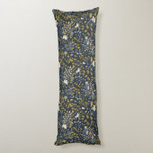 Abstraktes Vintages Muster Seitenschläferkissen (Rückseite (Vertikal))