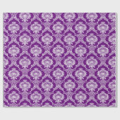 Abstraktes Violet-Musterpapier Geschenkpapier (Flach)
