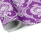 Abstraktes Violet-Musterpapier Geschenkpapier (Rolleneckpunkt)